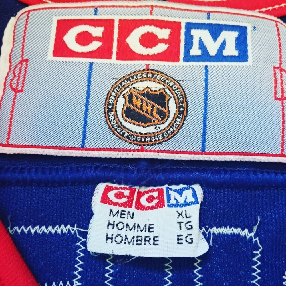 CCM Richter Rangers Stanley Cup NHL Hockey Jersey - Picture 7 of 8